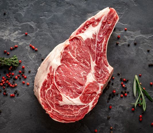 AAA Aged Rib Steak 冰頂級熟成燒牛肉扒 (Frozen, 2 x 14 oz)