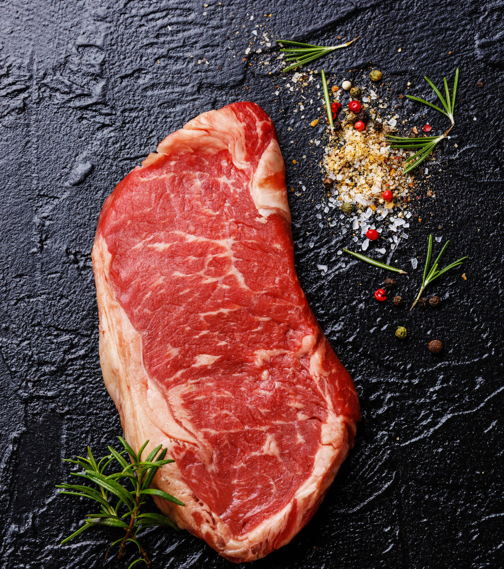 AAA Aged New York Striploin 頂級熟成冰紐約西冷牛扒 (Frozen, 1.9-2 Lb)