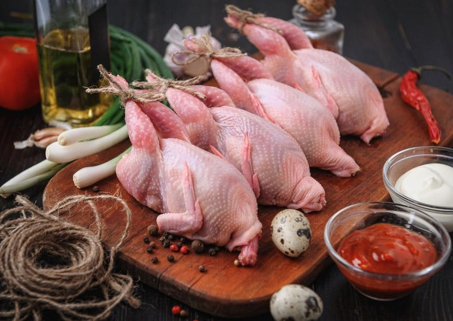 Quail 800g 冰鵪鶉 (Frozen, 6pc/pack)