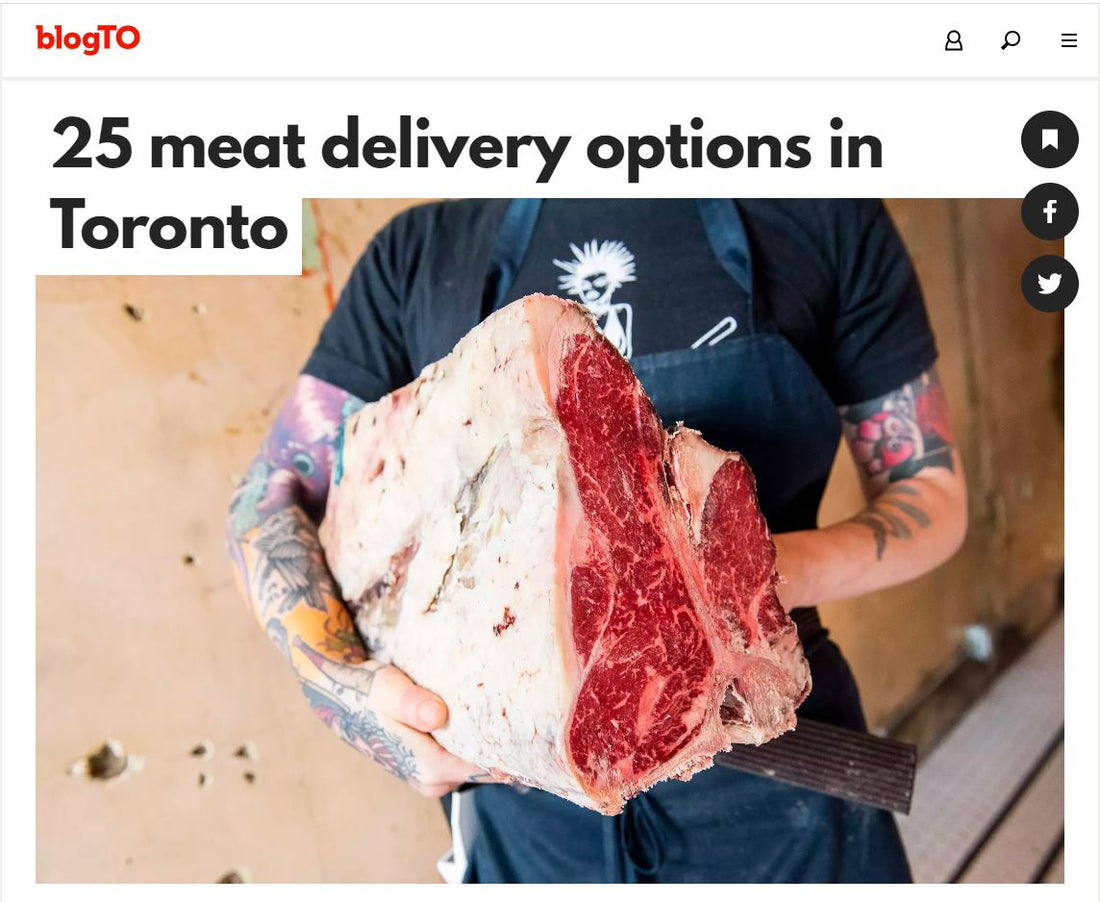 Media - BlogTo - 25 meat delivery options in Toronto