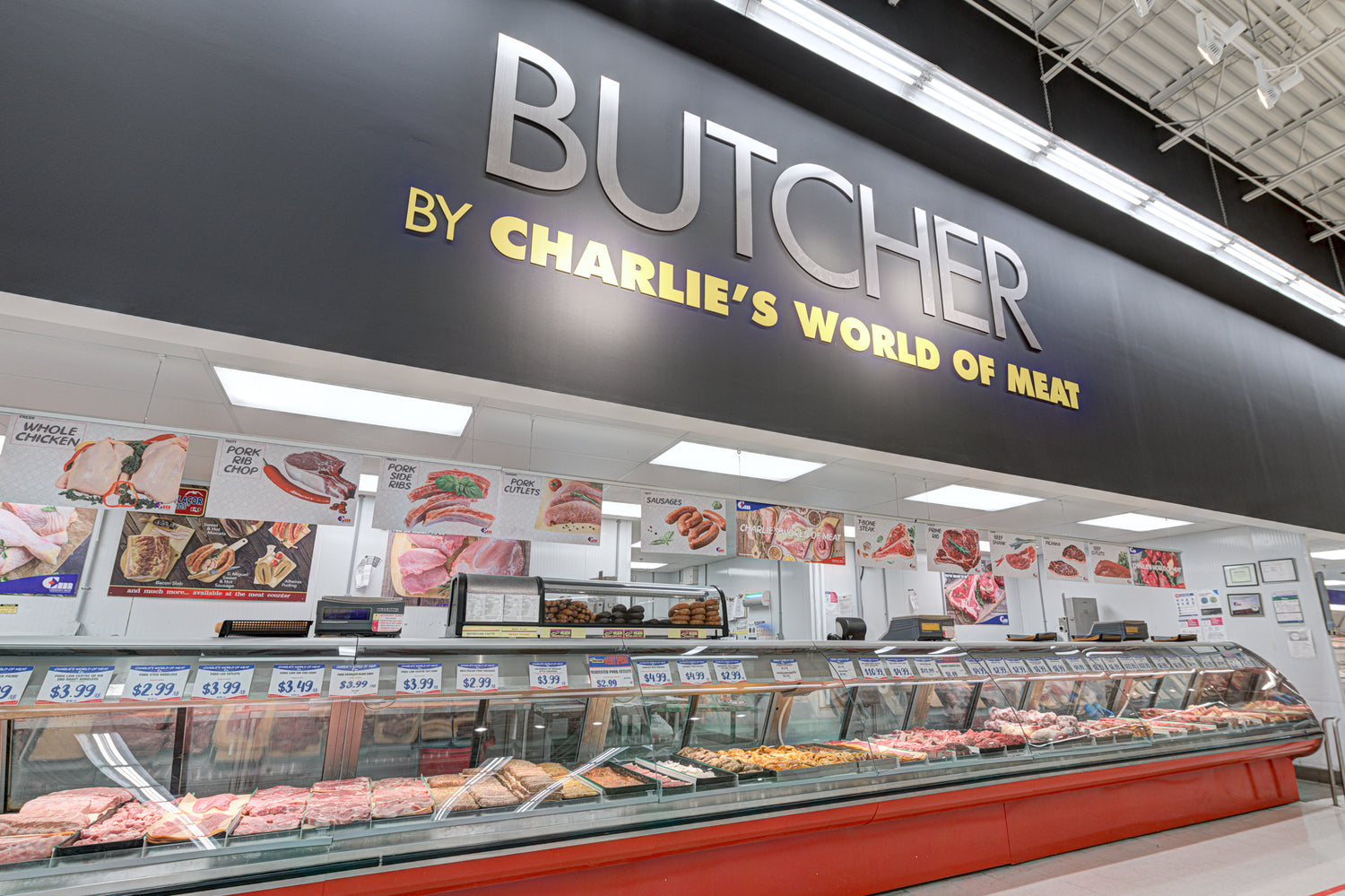 Charlie's Meat retail store - charlie's world of meat