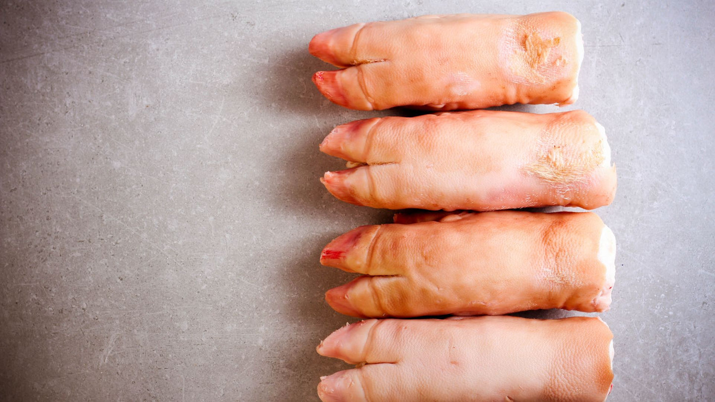Pork Feet Cut 豬手切 (Frozen 3 lb)