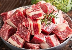 Cow Flank Cube Cut 牛坑腩 (Frozen, 3 Lb)